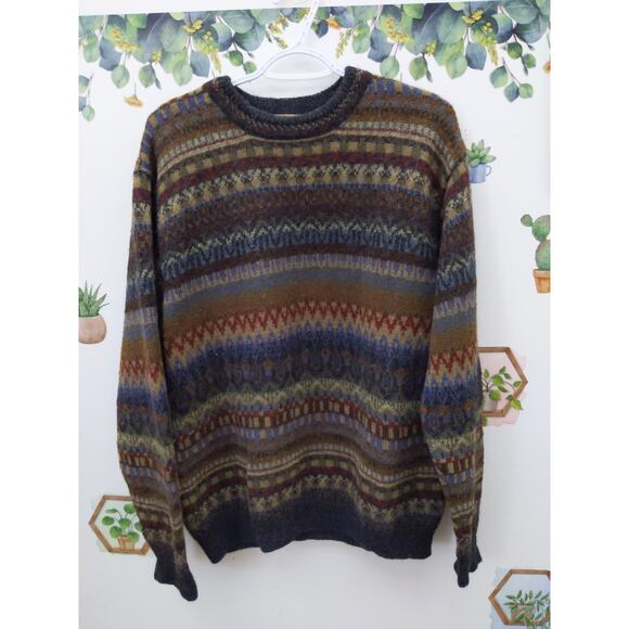 Waliki brown 100% alpaca sweater medium - Picture 1 of 8